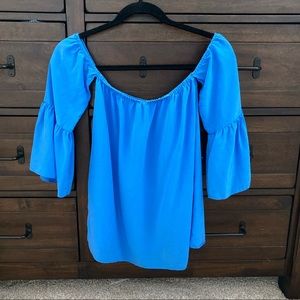 Never worn Lilly Pulitzer off the shoulders top